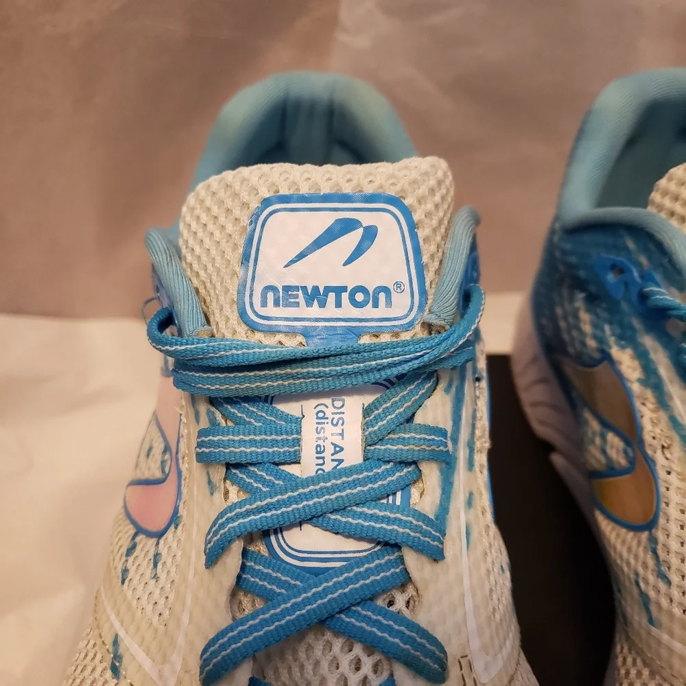 Newton Distance‎ 10 Women's Breathable Athletic Running Shoes Size 11 Blue